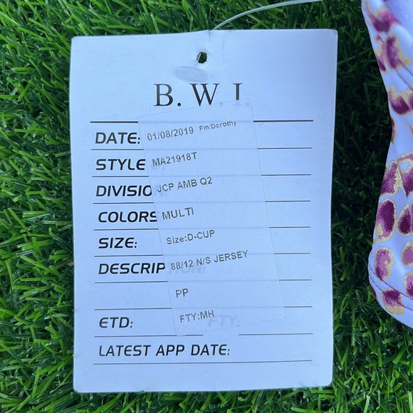 AMBRIELLE Bikini Top Size D Cup - Picture 5 of 10